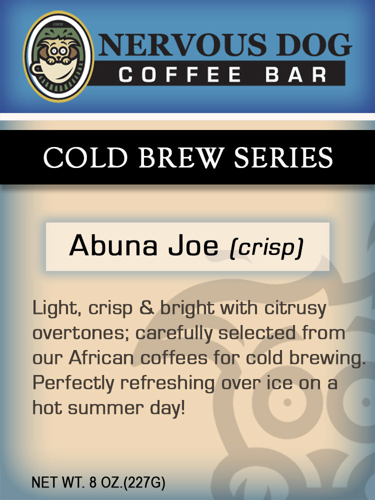 Nervous Dog Exclusive Cold Brew Coffee