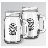 Logo Ball Jar Glasses (set of 2)
