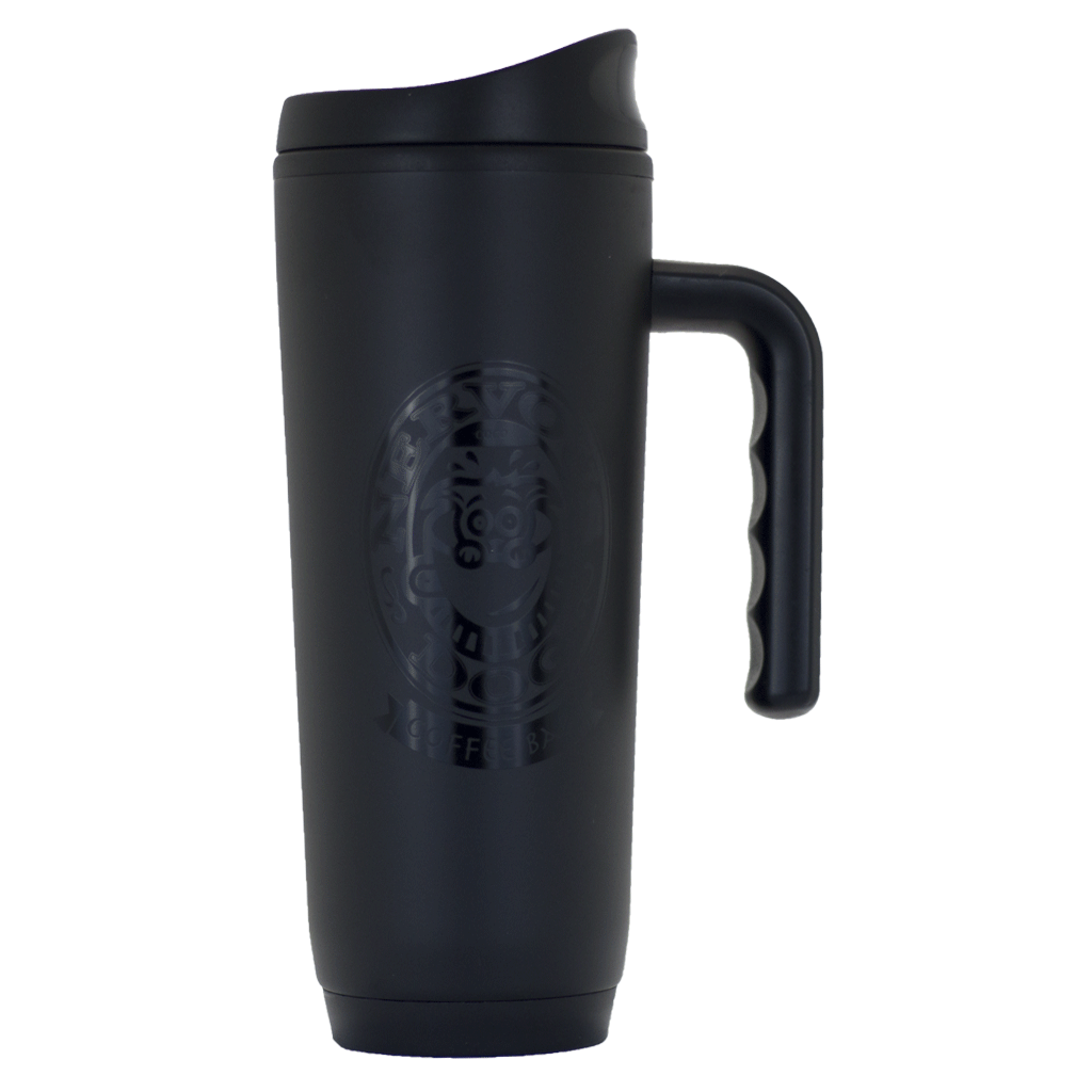 Black Travel Mug