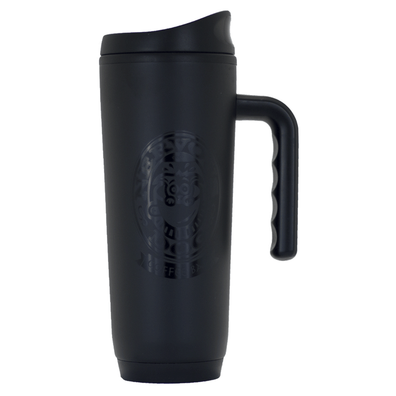 Black Travel Mug
