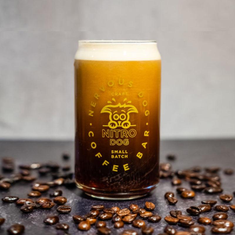 Nervous Dog Beer Can Glass Set