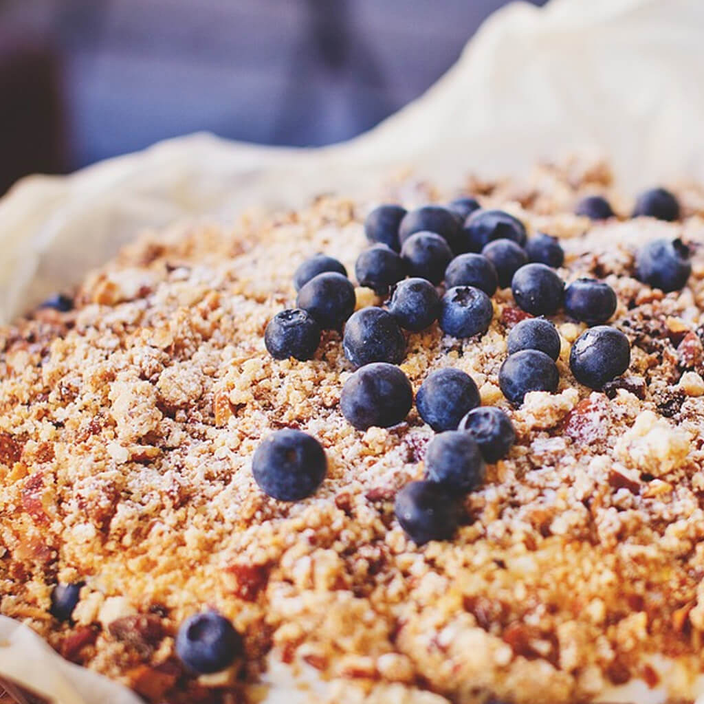 Blueberry Cinnamon Crumble