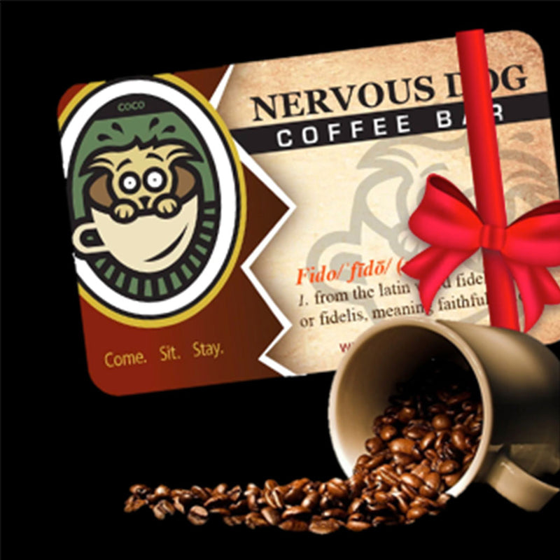 Gift Card- Nervous Dog Online Store